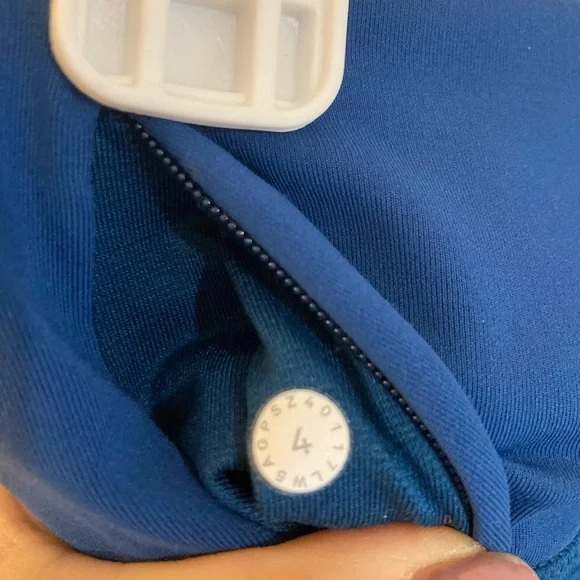 Lululemon Sole Training 7/8 Tight Poseidon Blue US 4 - Picture 8 of 8